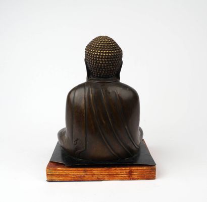 JAPON, fin du XIXe - début du XXe siècle.
Statuette...