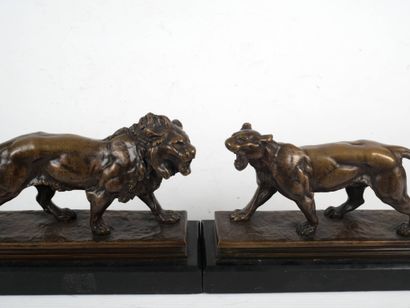 Charles VALTON (1851-1918), d’après
Lion...
