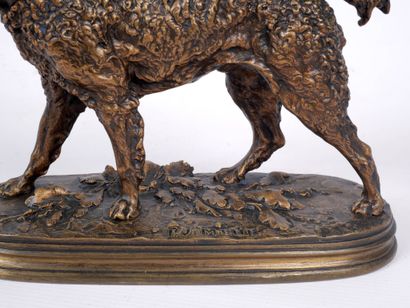Pierre-Jules MÊNE (1810-1879), d’après
Chien...