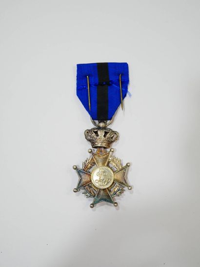BELGIQUE
Croix de chevalier de l’Ordre de...