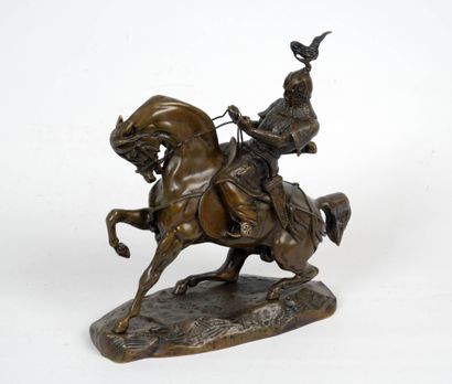 Antoine-Louis BARYE (1795-1875), d'après
Guerrier...