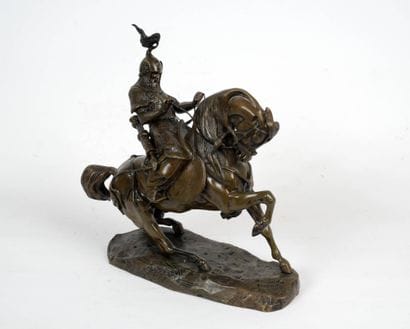 Antoine-Louis BARYE (1795-1875), d'après
Guerrier...
