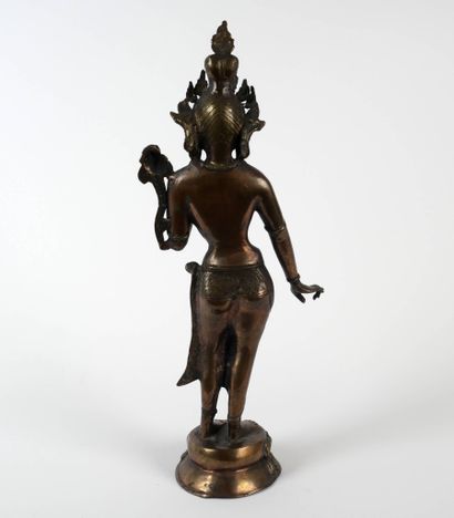 THAÏLANDE, XXe siècle 
Statue de bouddha...