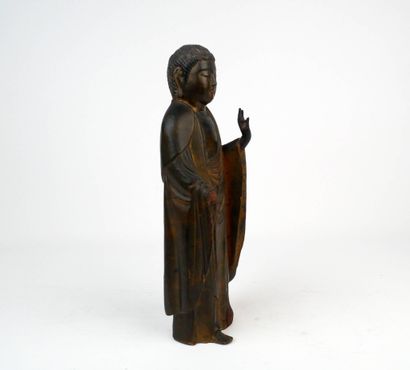 JAPON - XIXe siècle, époque Edo-Meiji.
Bouddha...