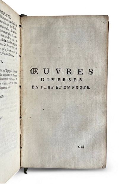 RACINE Jean, Les Oeuvres, Editions chez Durand...
