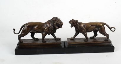 Charles VALTON (1851-1918), d’après
Lion...