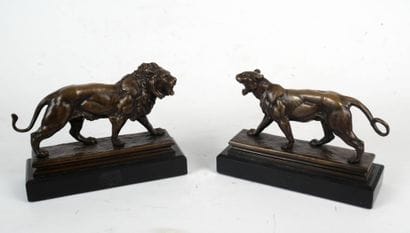 Charles VALTON (1851-1918), d’après
Lion...