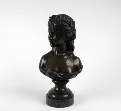 Henry DASSON (1825-1896), d'après
Buste de...