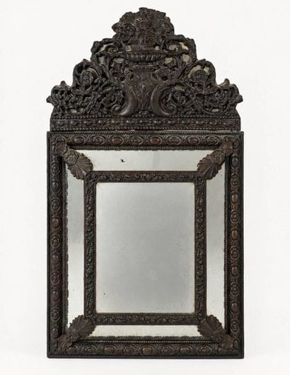 Miroir à parcloses de style Louis XIV en...