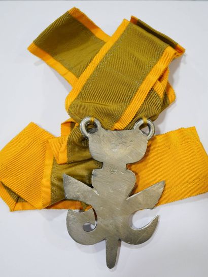 Collier de corporation, l’insigne en étain,...