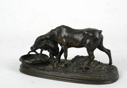 Pierre-Jules MÊNE (1810-1879)
Jument arabe...