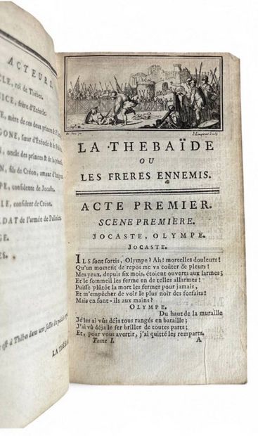 RACINE Jean, Les Oeuvres, Editions chez Durand...