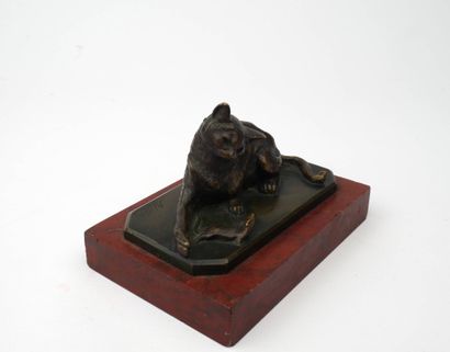 Antonin AIGON (1837–1884), d’après 
Chat...