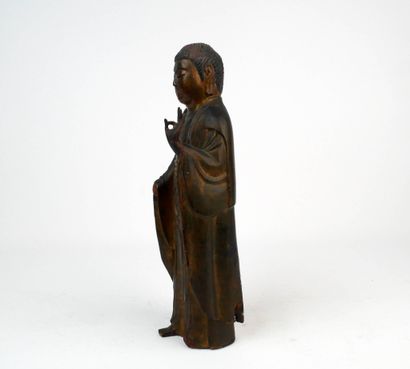 JAPON - XIXe siècle, époque Edo-Meiji.
Bouddha...