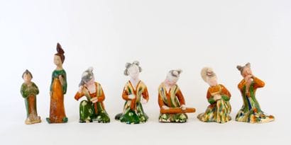 CHINE - DANS LE STYLE TANG
Ensemble comprenant...