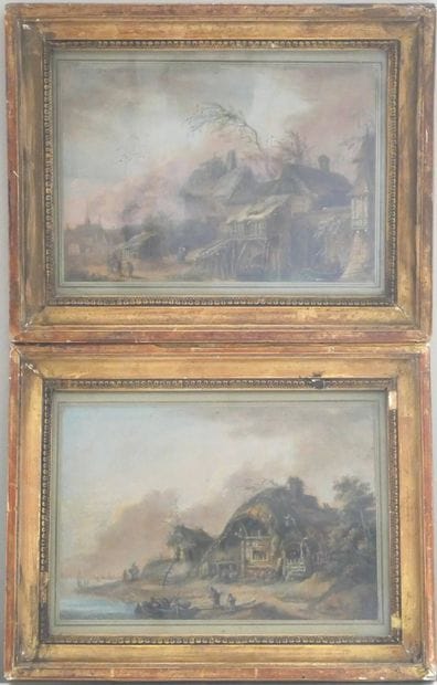 Franz Edmund WEIROTTER (1733-1771) attribué...