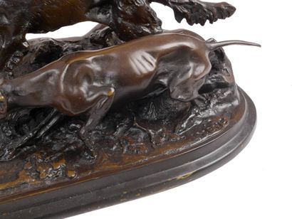 Pierre-Jules MÊNE (1810-1879), d’après 
Chasse...