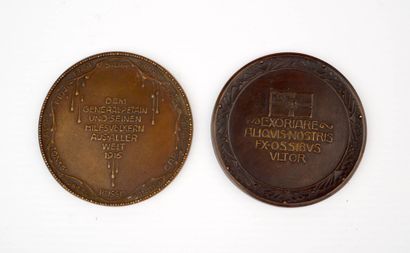Walther EBERBACH (1866-1944)
Deux médailles...
