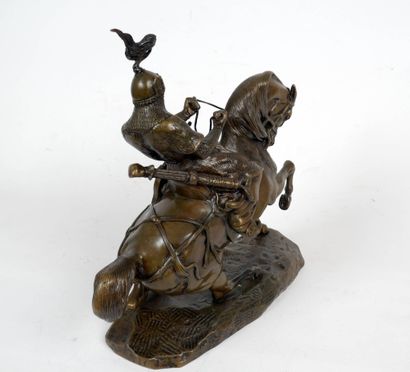 Antoine-Louis BARYE (1795-1875), d'après
Guerrier...