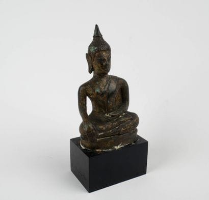 THAILANDE - XVIIe siècle
Statuette de bouddha...