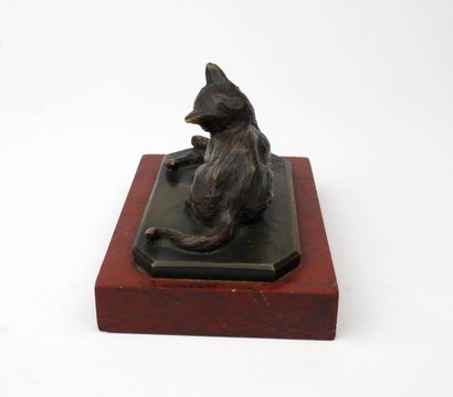 Antonin AIGON (1837–1884), d’après 
Chat...