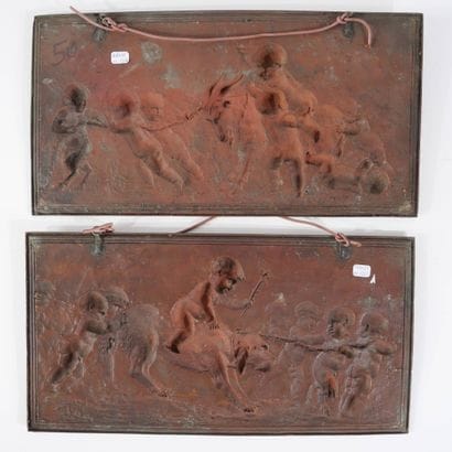 D'après CLODION 
Satyre et enfants jouant...