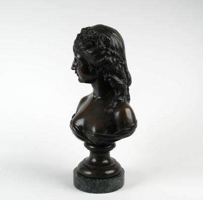 Henry DASSON (1825-1896), d'après
Buste de...