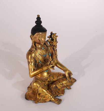 THAILANDE, XXe siècle
Bodhisattva assis en...