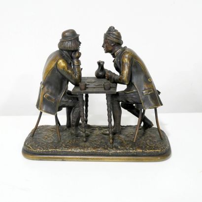 École de la fin du XIXe siècle
Le tricheur...