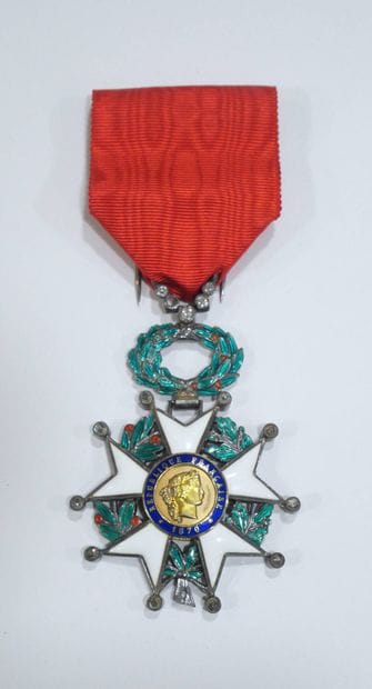 FRANCE
Croix de chevalier de l’ordre de la...