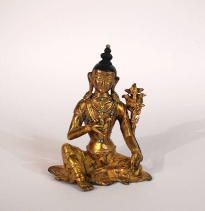 THAILANDE, XXe siècle
Bodhisattva assis en...