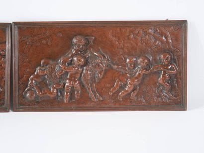 D'après CLODION 
Satyre et enfants jouant...