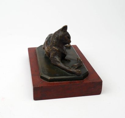 Antonin AIGON (1837–1884), d’après 
Chat...