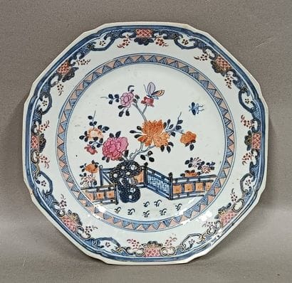 COMPAGNIE DES INDES - Chine, XVIIIème siècle
Assiette...