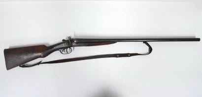 Fusil de chasse vers 1900.
Calibre 16 à deux...