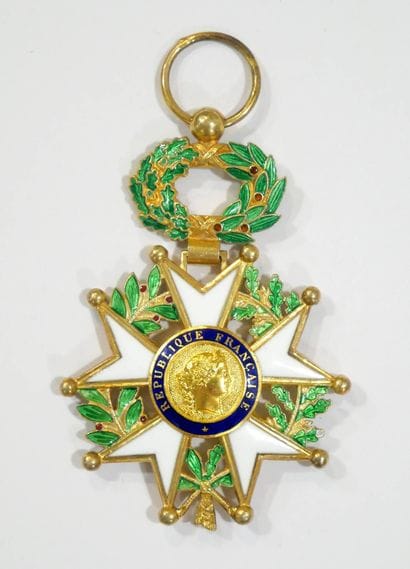 FRANCE, ordre de la Légion d'Honneur
Médaille...