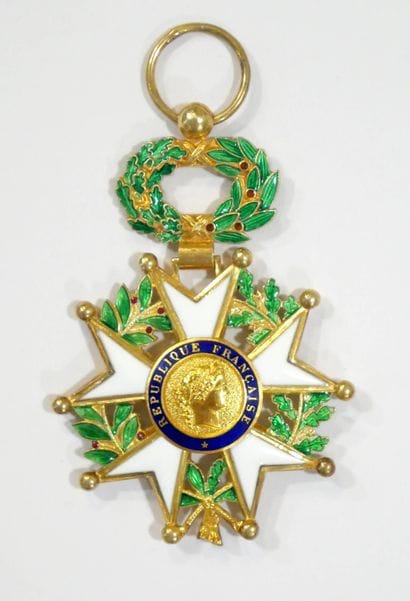 FRANCE, ordre de la Légion d'Honneur
Médaille...