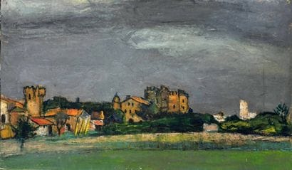 BELLANGER, René Charles (1895–1964)
Landscape:...