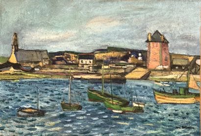 BELLANGER René Charles (1895-1964)
Les bateaux...