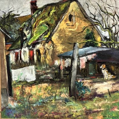 BELLANGER, René Charles (1895–1964)
Farmyard
Oil...