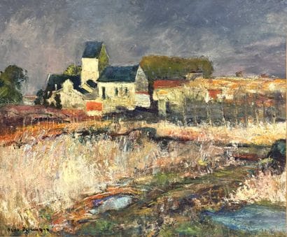 BELLANGER René Charles (1895-1964)
Village...