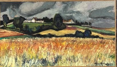 BELLANGER René Charles (1895-1964)
Les moissons...