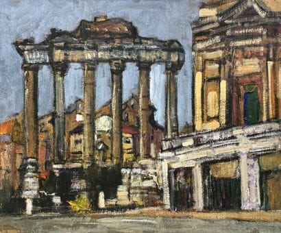 BELLANGER, René Charles (1895–1964)
Ruins,...