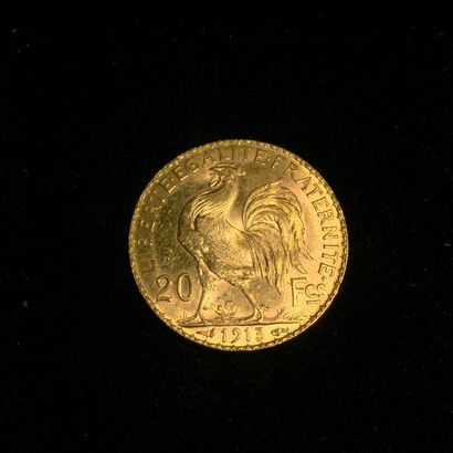 FRANCE

1 pièce or 20 francs au Coq 