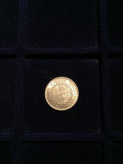 FRANCE

1 pièce or 20 francs Génie (1893...
