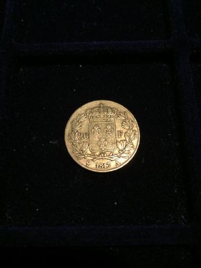 FRANCE

20 francs Louis XVIII buste nu (1817...
