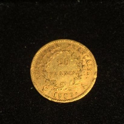 FRANCE

20 francs Napoléon I tête laurée,...