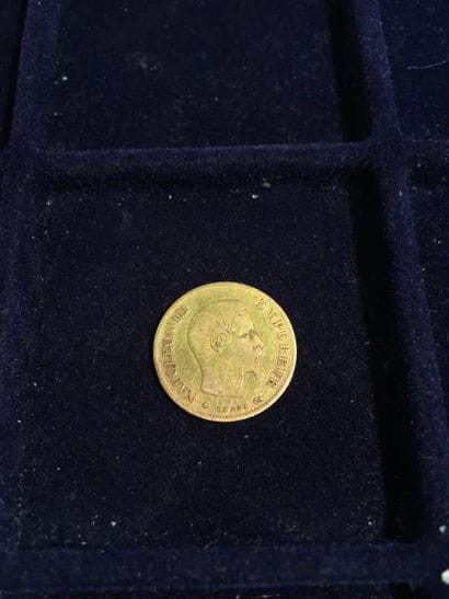 FRANCE

1 pièce or 10 francs Napoléon III...