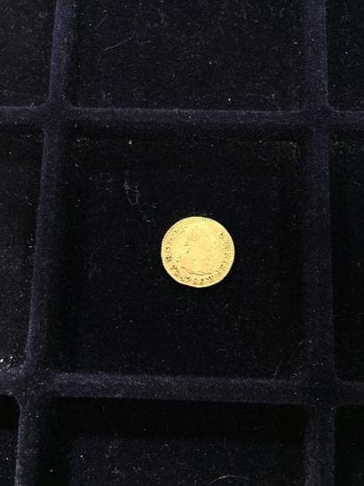 [ESPAGNE]

½ escudo Charles III (1786 R)...