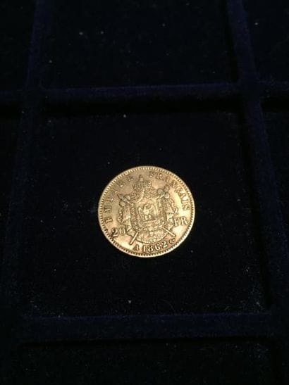 FRANCE

20 francs Napoléon III tête laurée...